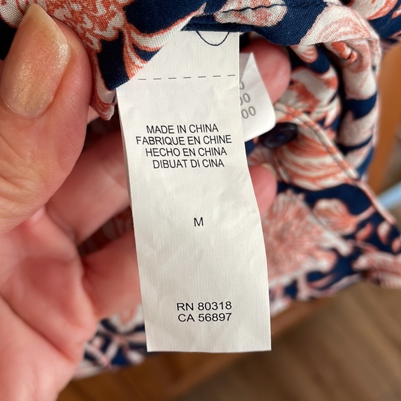 LUCKY BRAND BLOUSE EXCELLENT CONDITION! SIZE M - Picture 5 of 9